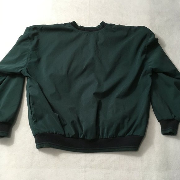 #7 Winner Mate golf Pullover Jacket Long Sleeve windbreaker Large sail green - Picture 7 of 7